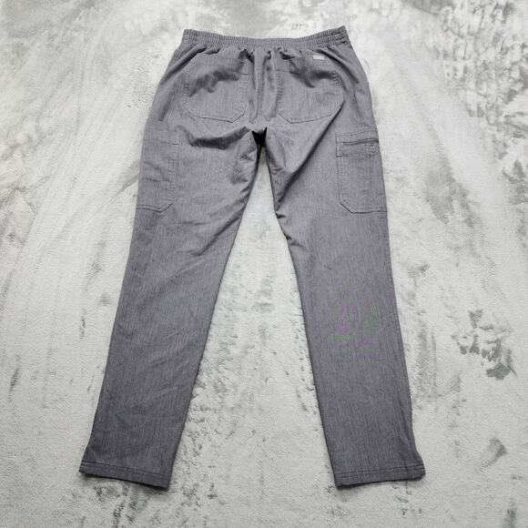 Figs Pants Womens S Gray Yola Skinny Straight Scrub Pant Uniform Medical Work - Picture 2 of 12